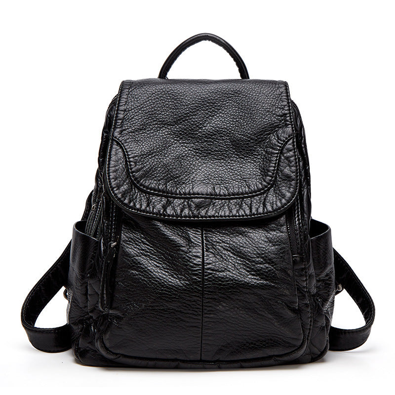 VogueStyle Rucksack – Modisch, Weiches Leder & Viel Stauraum