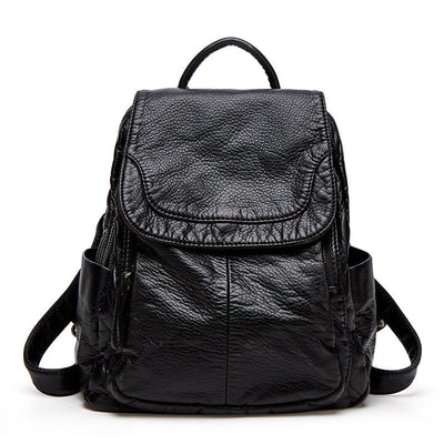 VogueStyle Rucksack – Modisch, Weiches Leder & Viel Stauraum