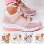 Damen-Sneaker mit Keilabsatz | Bequeme Plateauschuhe zum Laufen