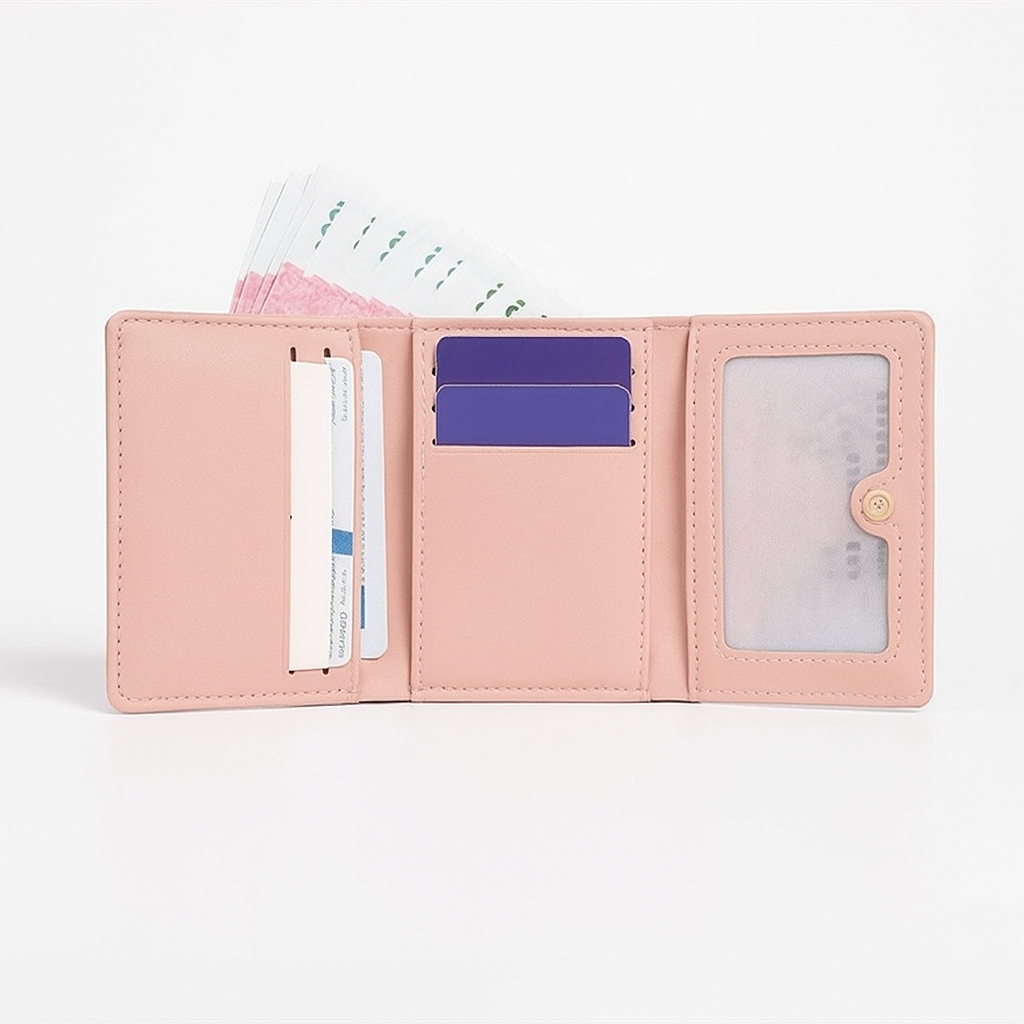 Pastellfarbenes Mini-Portemonnaie | Maisiel