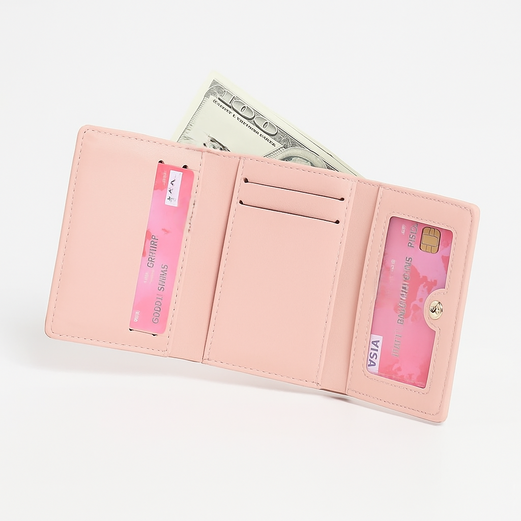 Pastellfarbenes Mini-Portemonnaie | Maisiel