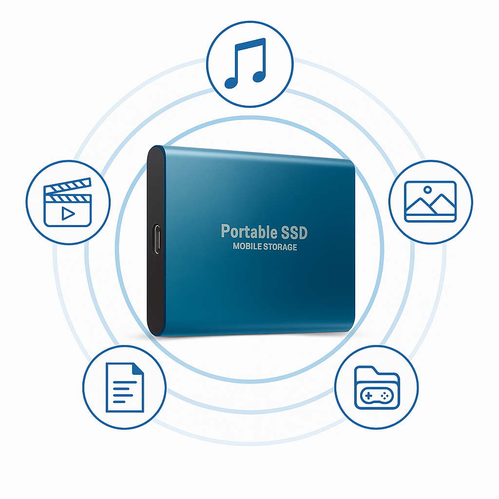 Portable external SSD Superfast