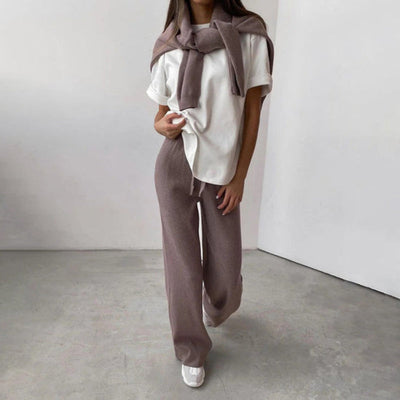 Elegantes Damen-Rollkragenpullover-Set – perfekt für den Alltag
