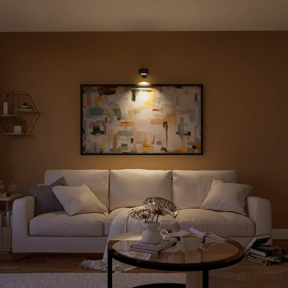 Easystick Magnetische, kabellose Wandlampe - Klebende, wiederaufladbare LED-Lampe