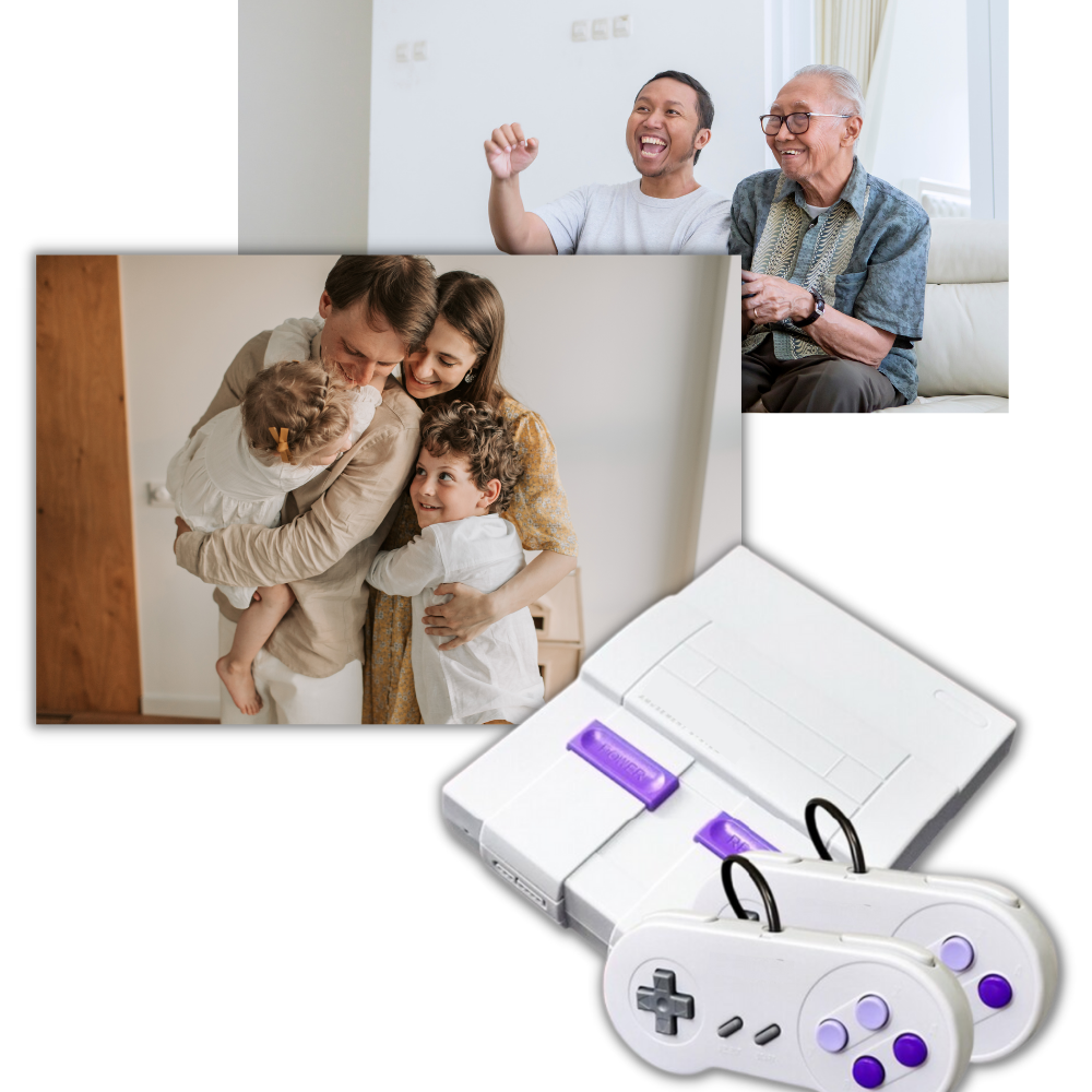 Retro-Handheld-Spielkonsole