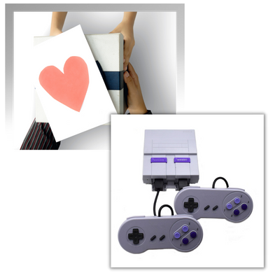 Retro-Handheld-Spielkonsole
