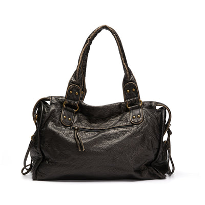 Schwarz Handtasche für die Schule - RACHEL