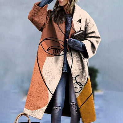 ChicOversized Coat - Stilvoller und bequemer Mantel für jede Gelegenheit