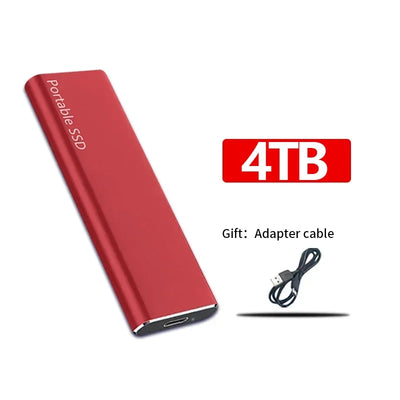 Schnelle externe SSD-Festplatte - modern und kompakt - 16TB/4TB/1TB