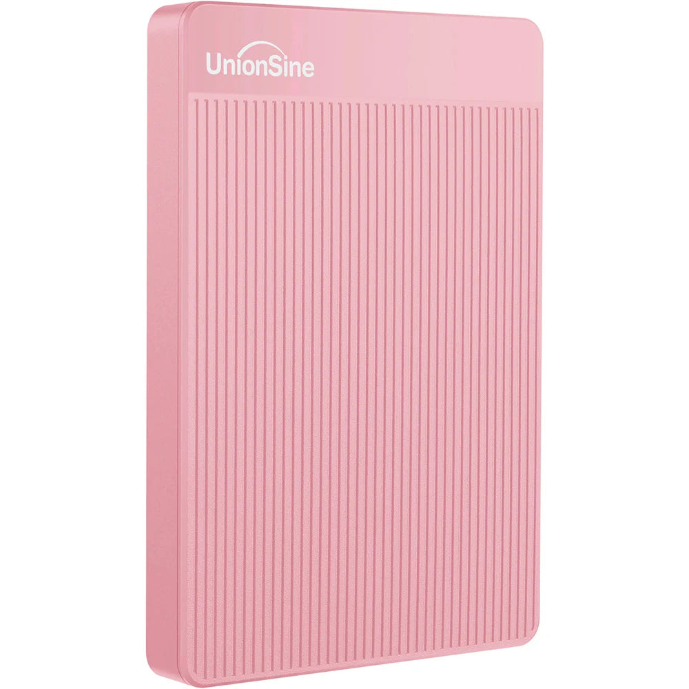 Disco duro externo portátil UnionSine de 2,5" y 1 TB con USB 3.0 (HDD de alta velocidad para PC y consola)