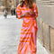 Elise - Modisches buntes Kleid