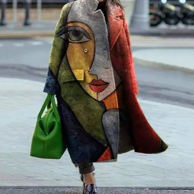 ChicOversized Coat - Stilvoller und bequemer Mantel für jede Gelegenheit