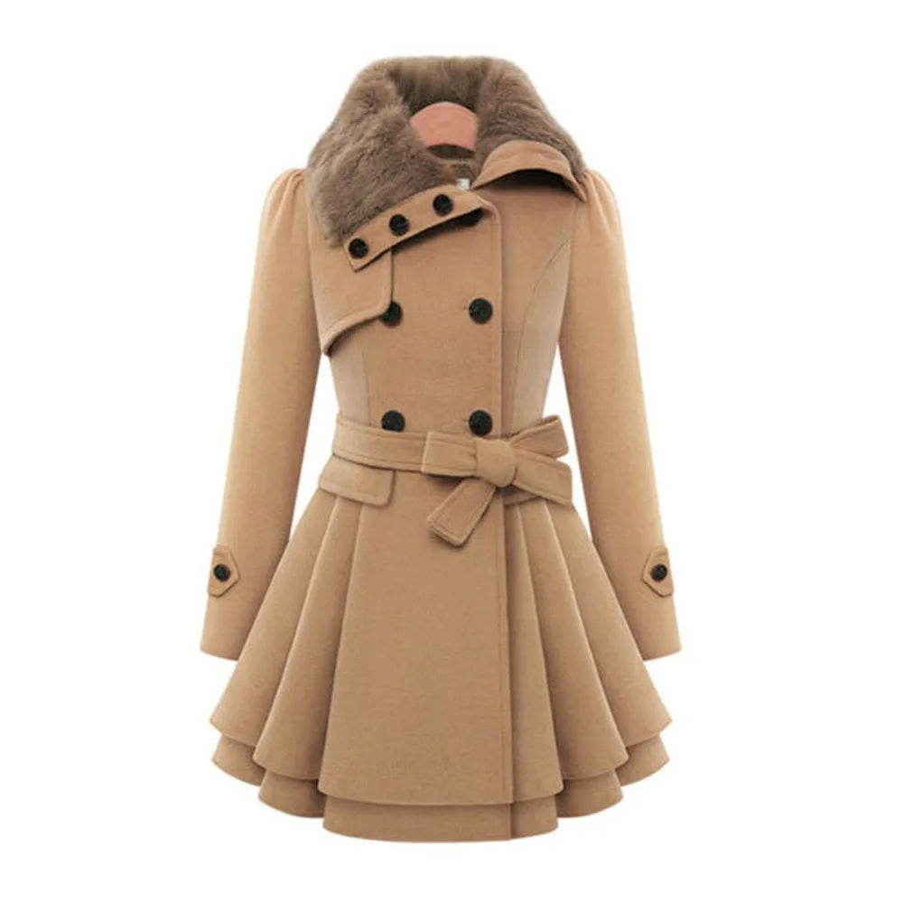 Emily – Damen-Trenchcoat Slim Fit | Stilvoller Mantel