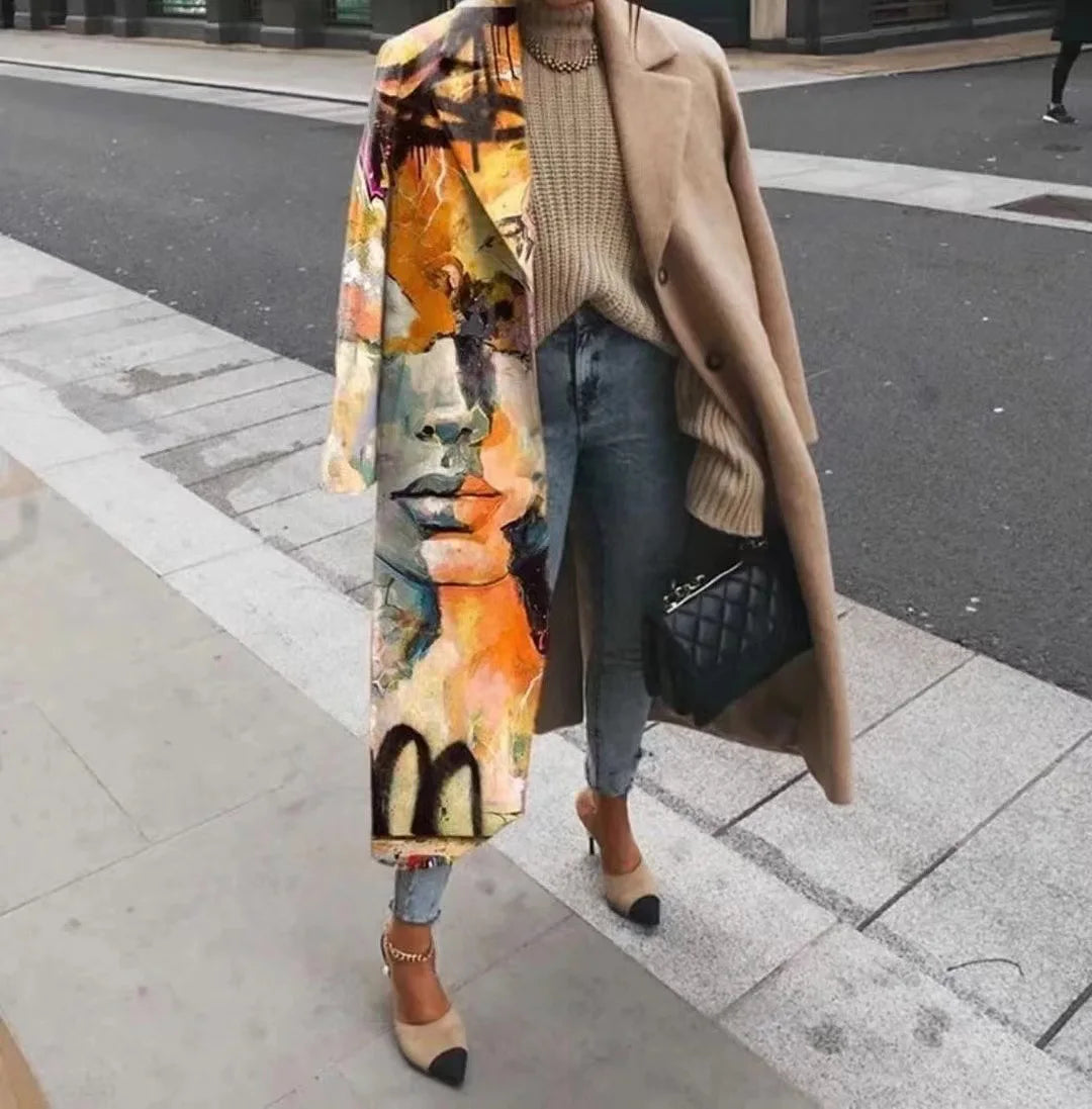 ChicOversized Coat - Stilvoller und bequemer Mantel für jede Gelegenheit