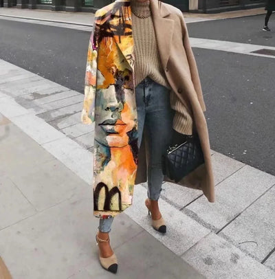 ChicOversized Coat - Stilvoller und bequemer Mantel für jede Gelegenheit