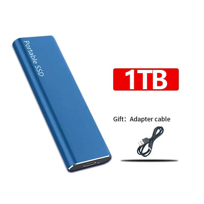 Schnelle externe SSD-Festplatte - modern und kompakt - 16TB/4TB/1TB