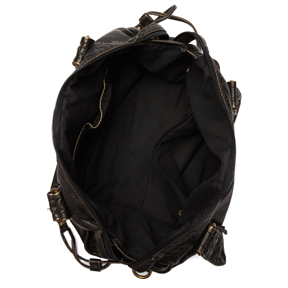 Schwarz Handtasche für die Schule - RACHEL