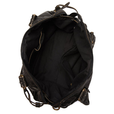Schwarz Handtasche für die Schule - RACHEL