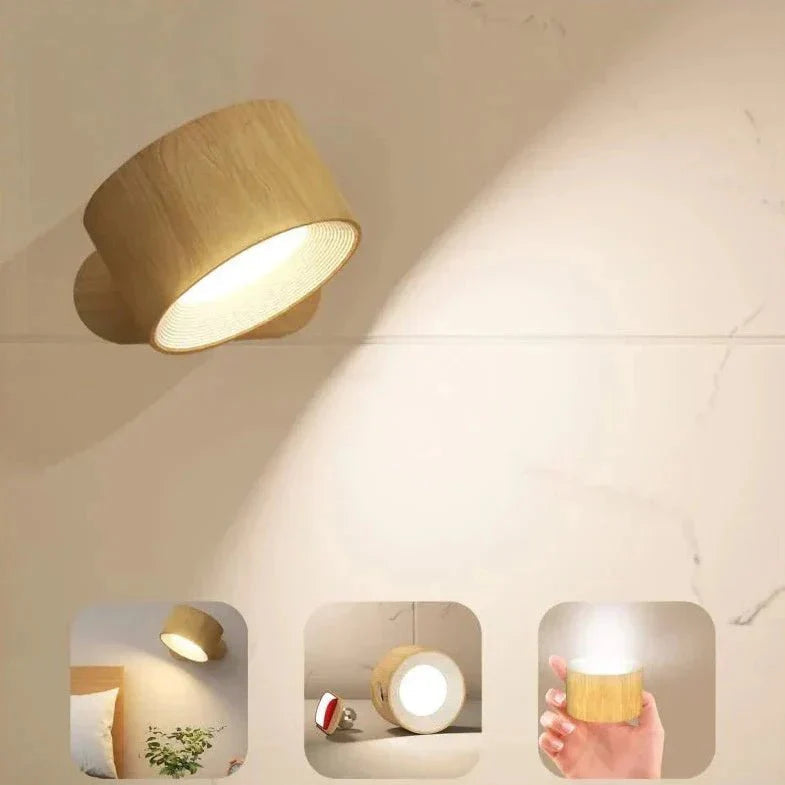 Easystick Magnetische, kabellose Wandlampe - Klebende, wiederaufladbare LED-Lampe