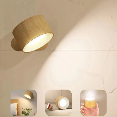 Easystick Magnetische, kabellose Wandlampe - Klebende, wiederaufladbare LED-Lampe