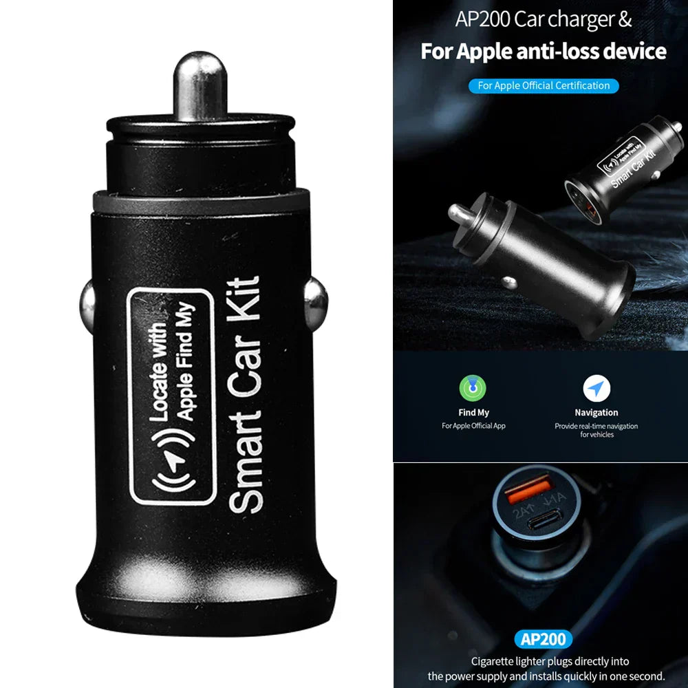 Smart OBD GPS-Tracker für das Auto - Echtzeit-Fahrzeugverfolgung mit Ladefunktion und Apple Find My Integration