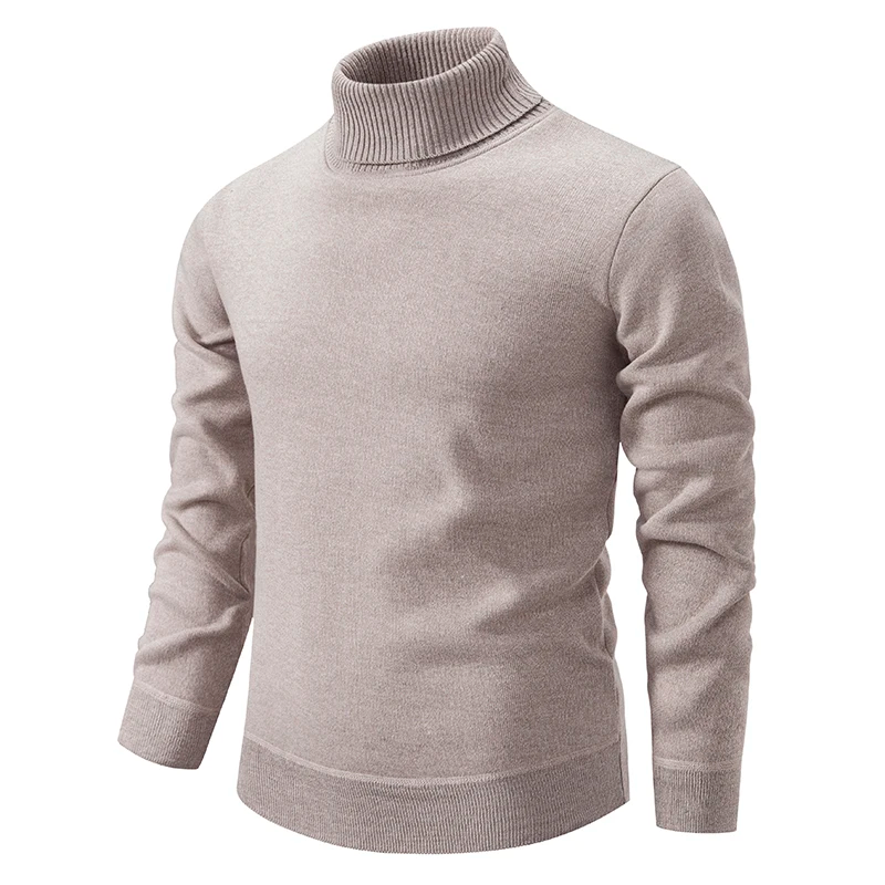 Rollkragenpullover aus weicher Wolle für Männer