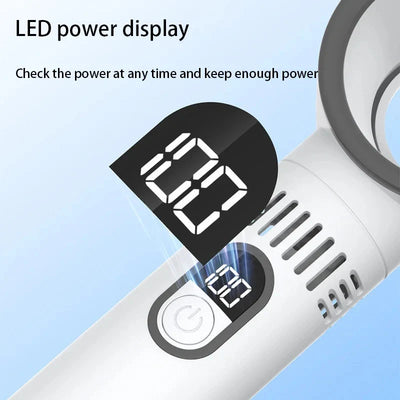 Kabelloser Handventilator – Bladeless USB-Ventilator, Tragbar & Super-Leise