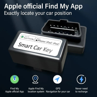 Smart OBD GPS-Tracker für das Auto - Echtzeit-Fahrzeugverfolgung mit Ladefunktion und Apple Find My Integration