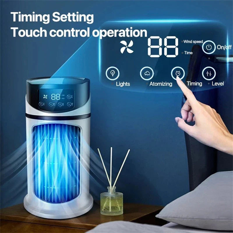 CoolBreeze Mini – 3-in-1 USB Luftkühler mit 300ml Wassertank