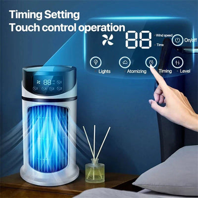 CoolBreeze Mini – 3-in-1 USB Luftkühler mit 300ml Wassertank