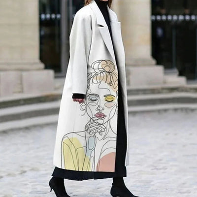 ChicOversized Coat - Stilvoller und bequemer Mantel für jede Gelegenheit