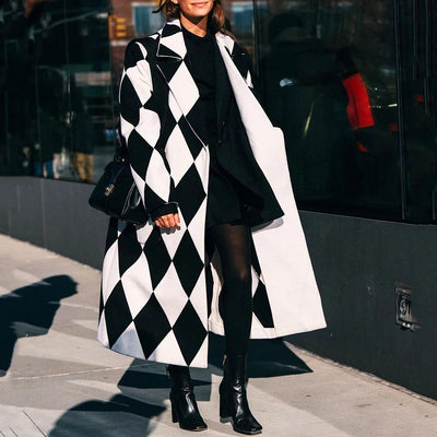 ChicOversized Coat - Stilvoller und bequemer Mantel für jede Gelegenheit