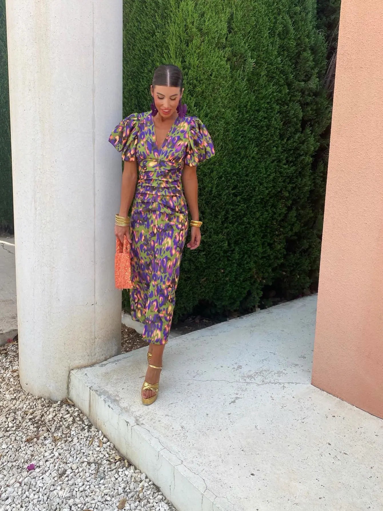 Iris - Buntes Kleid - Stilvoll und elegant