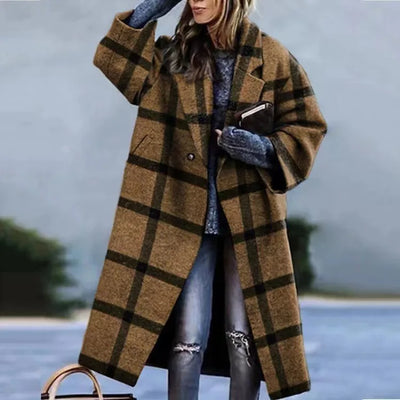 ChicOversized Coat - Stilvoller und bequemer Mantel für jede Gelegenheit