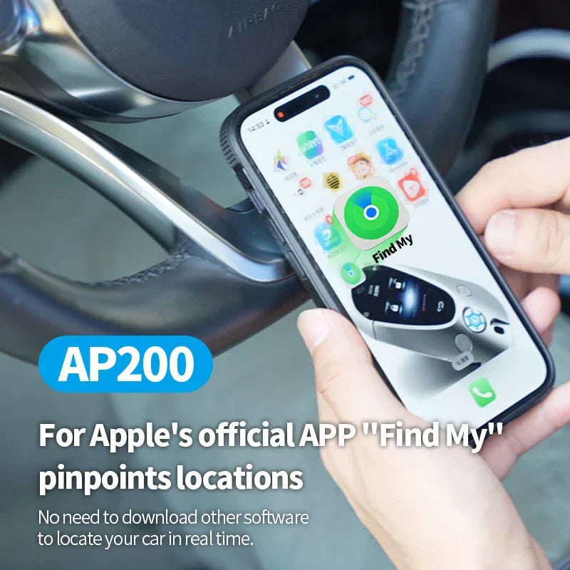 Smart OBD GPS-Tracker für das Auto - Echtzeit-Fahrzeugverfolgung mit Ladefunktion und Apple Find My Integration