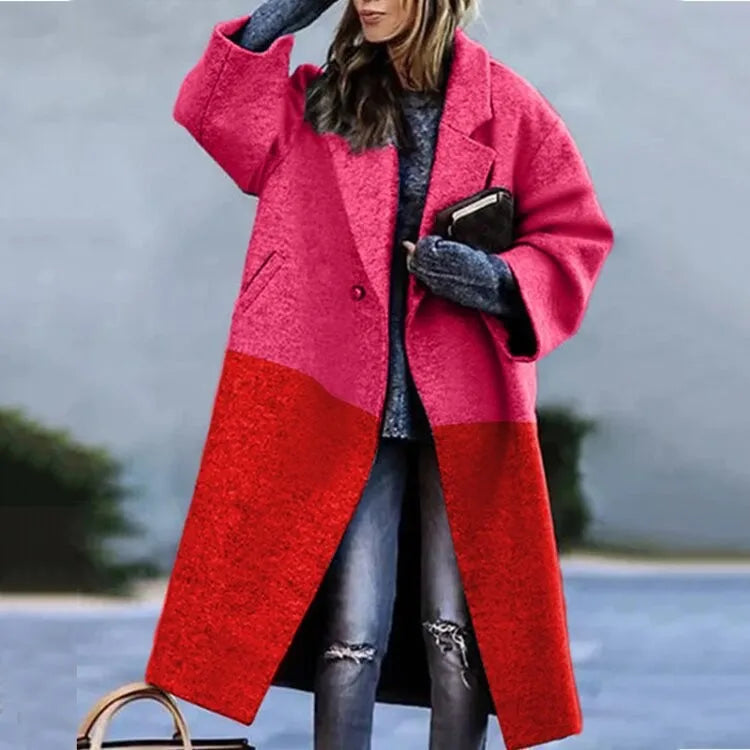 ChicOversized Coat - Stilvoller und bequemer Mantel für jede Gelegenheit