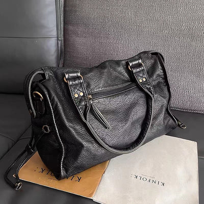 Schwarz Handtasche für die Schule - RACHEL