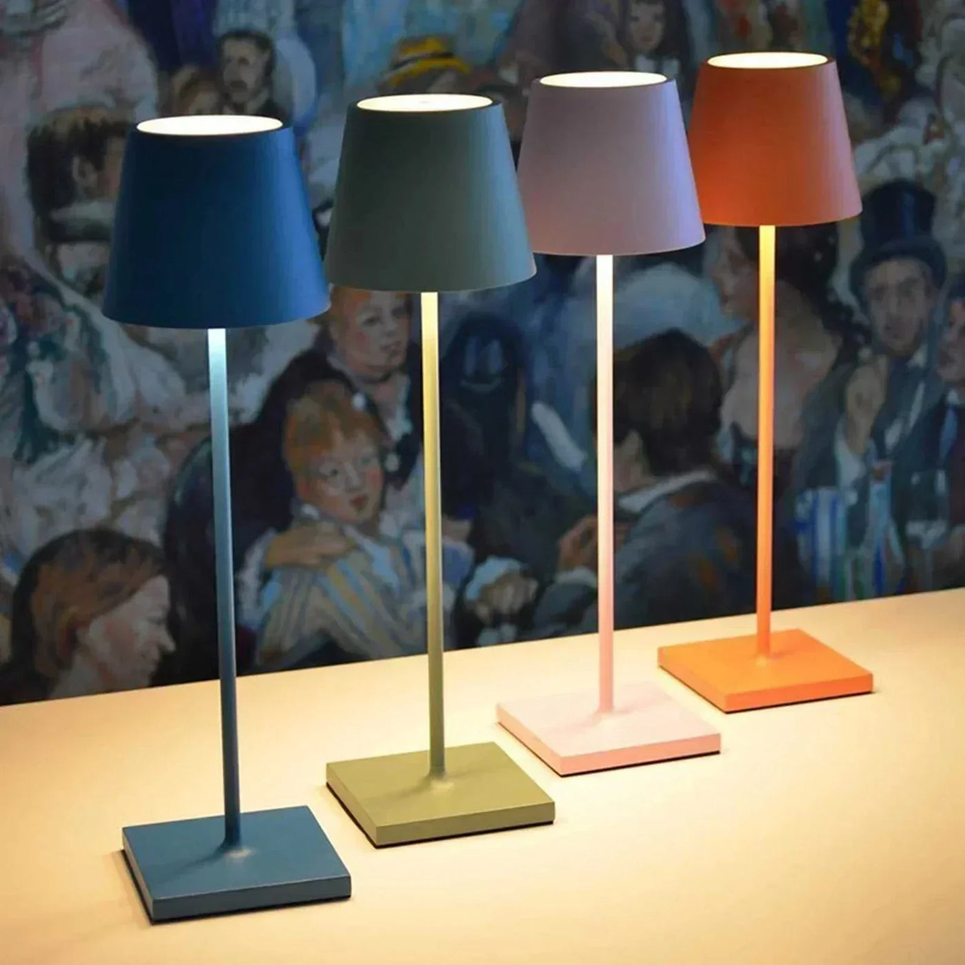 Tragbare LED-Touch-Lampe