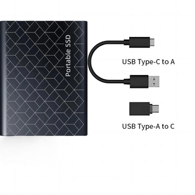 Disco duro externo portátil SSD M.2 de 1 TB/2 TB para Xiaomi, ordenadores de escritorio y MacBook (2026)