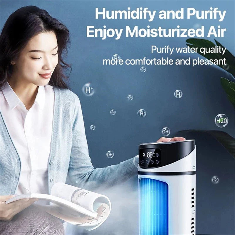 CoolBreeze Mini – 3-in-1 USB Luftkühler mit 300ml Wassertank
