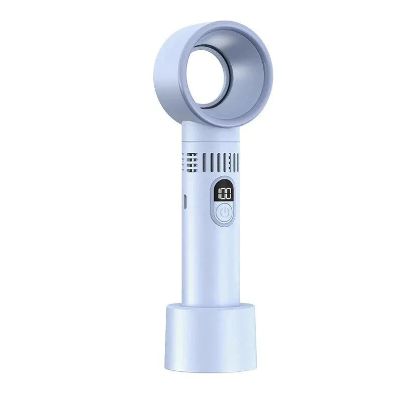 Kabelloser Handventilator – Bladeless USB-Ventilator, Tragbar & Super-Leise