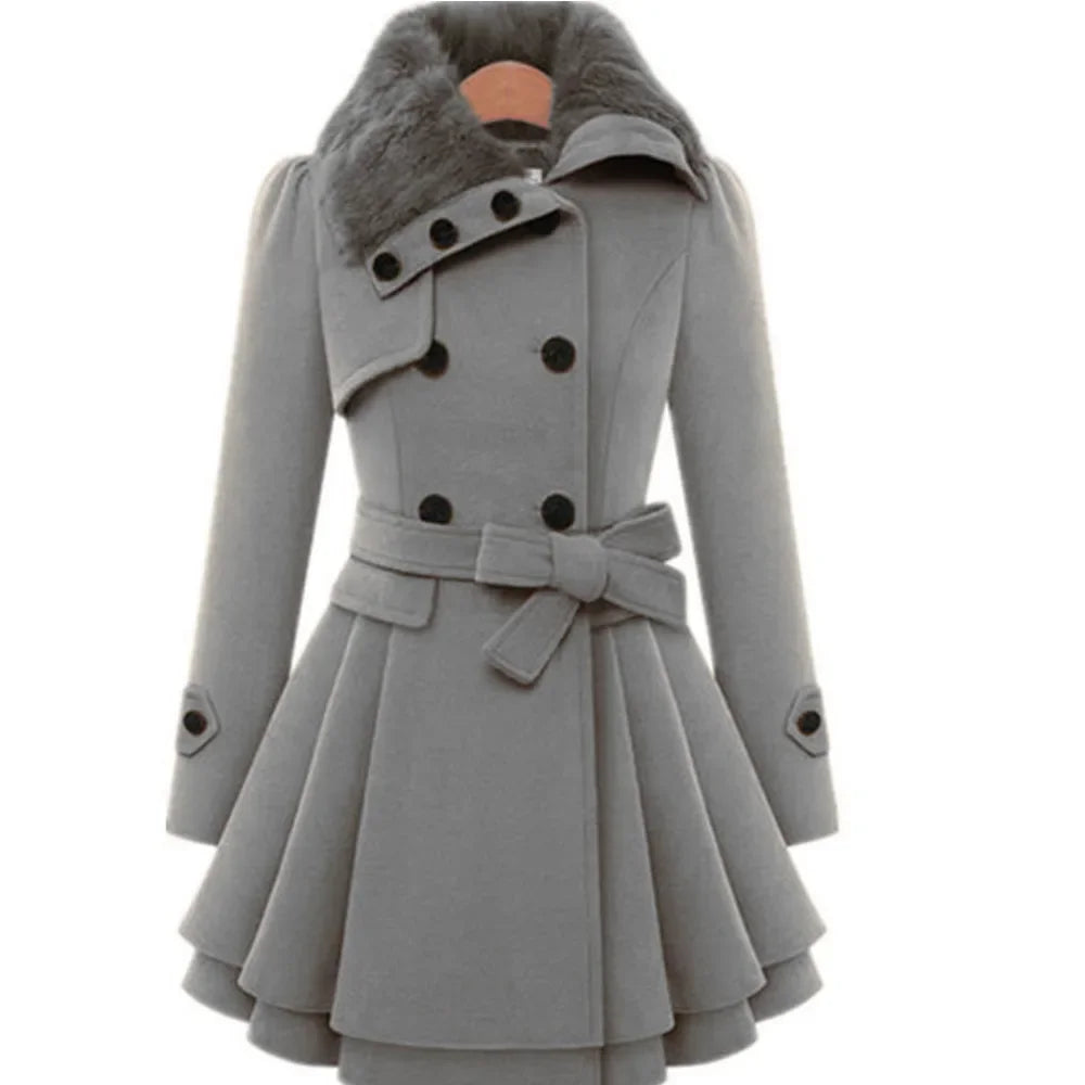 Emily – Damen-Trenchcoat Slim Fit | Stilvoller Mantel