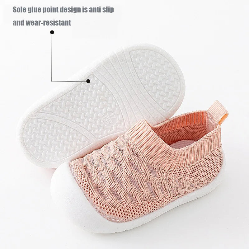 Rutschfeste Mesh-Schuhe für Babys