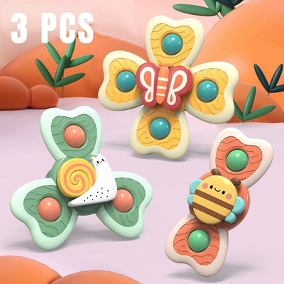 Fidget Spiel Saugnapf Spinner Spielzeug