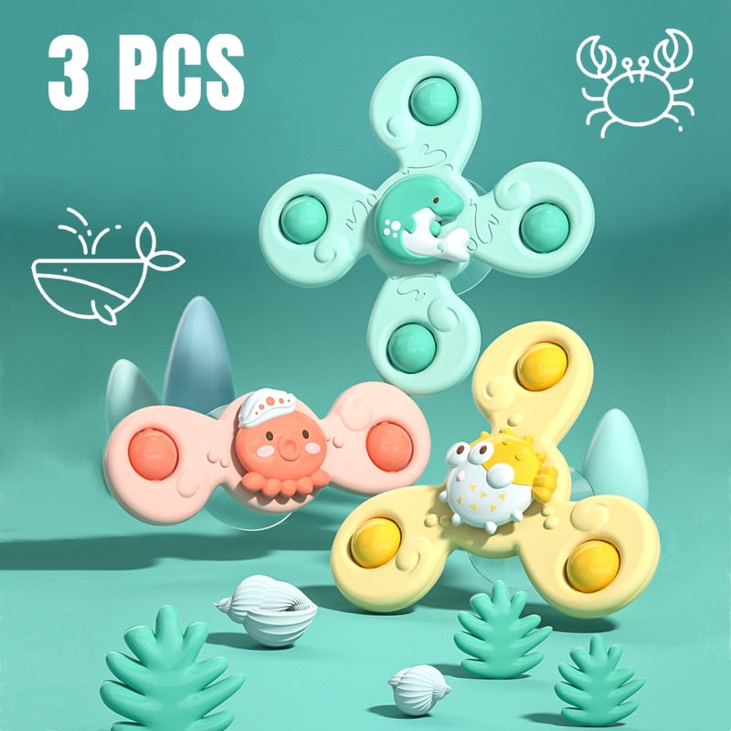 Fidget Spiel Saugnapf Spinner Spielzeug