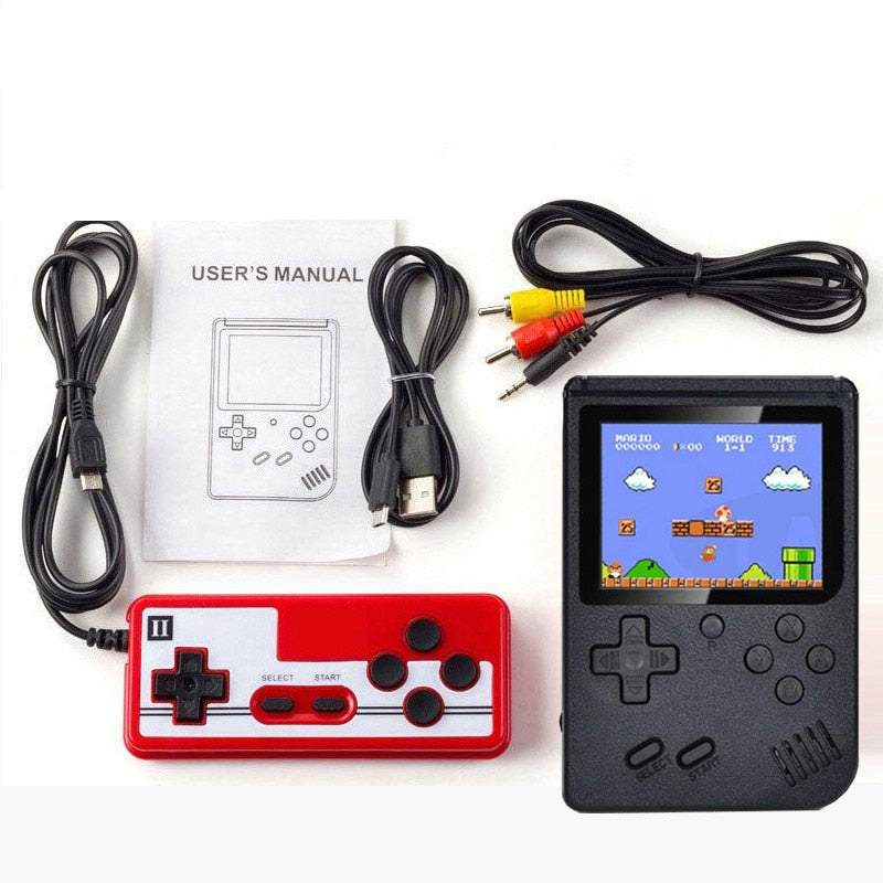 Retro-Spielekonsole Handheld mit 400 Spielen