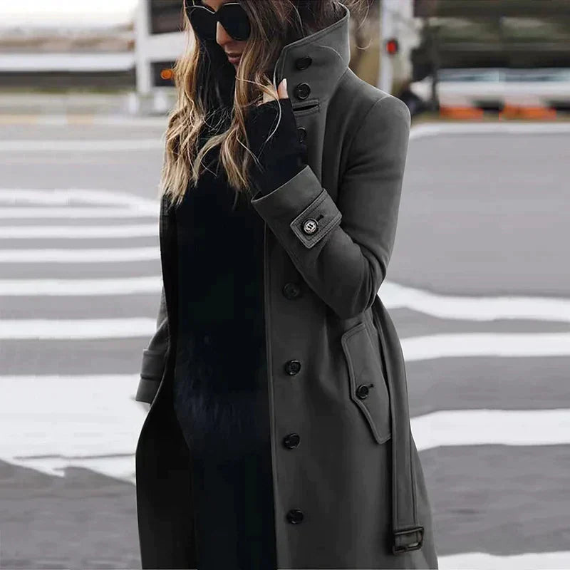 Nancy - Trenchcoat mit hoher Taille