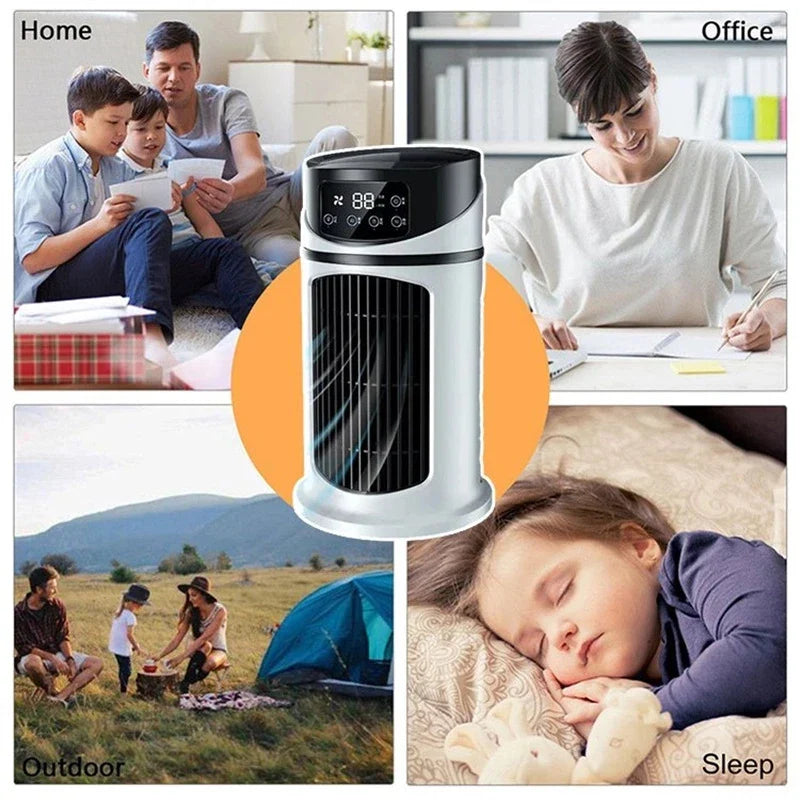CoolBreeze Mini – 3-in-1 USB Luftkühler mit 300ml Wassertank