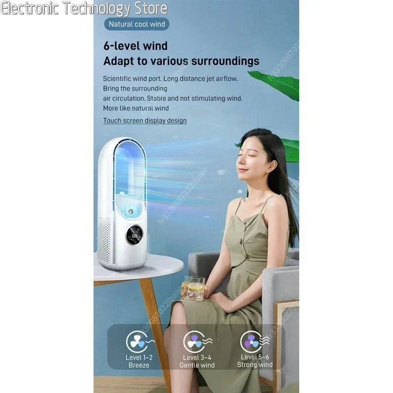 CoolMist 3‑in‑1 Rotorloser Ventilator & Luftreiniger – leise, mit UV & Ionisator