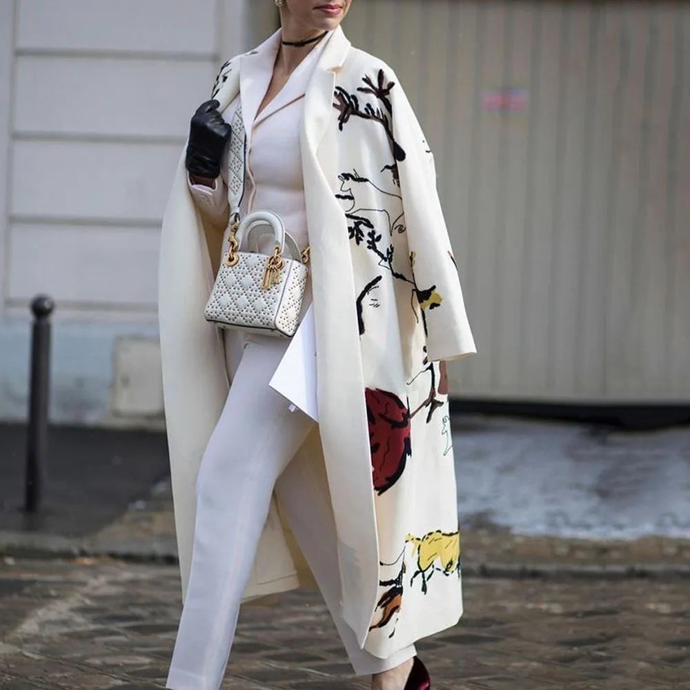 ChicOversized Coat - Stilvoller und bequemer Mantel für jede Gelegenheit